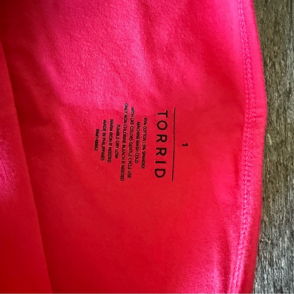 Torrid Vibrant Pink Tank Top - Picture 4 of 4